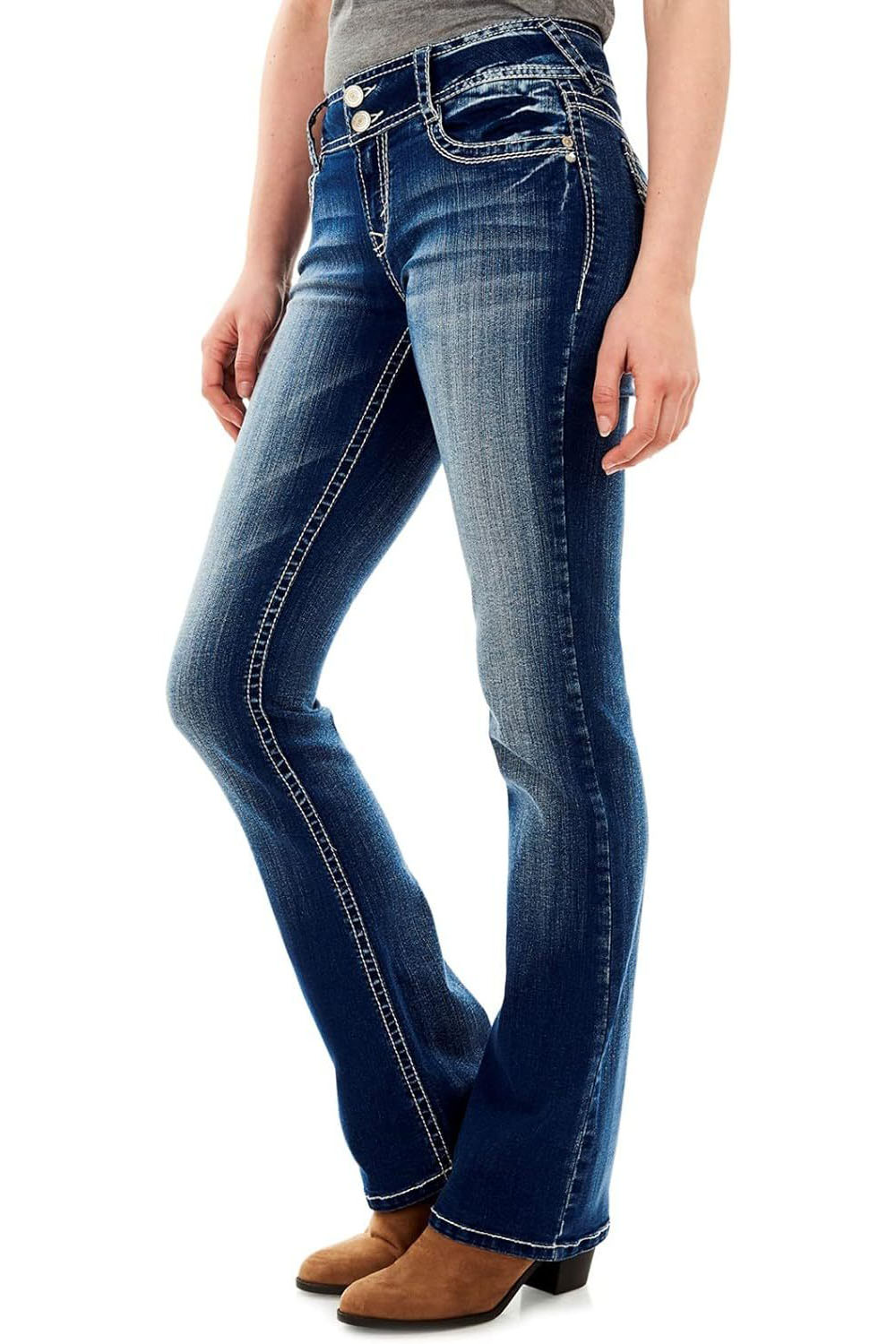 Women's Mid-Rise Jeans