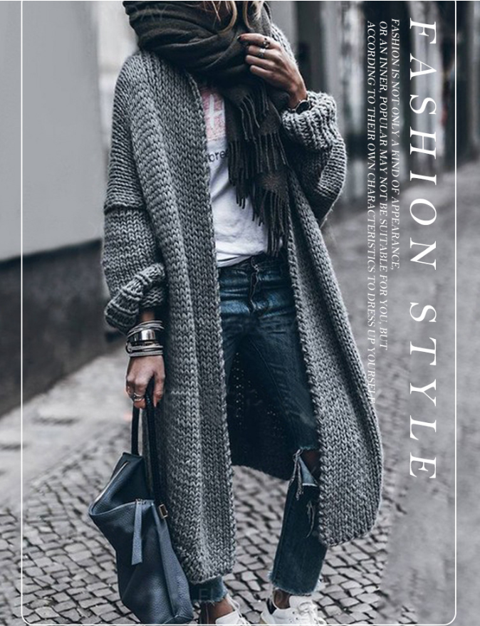 Casual Solid All-Matched Cardigan