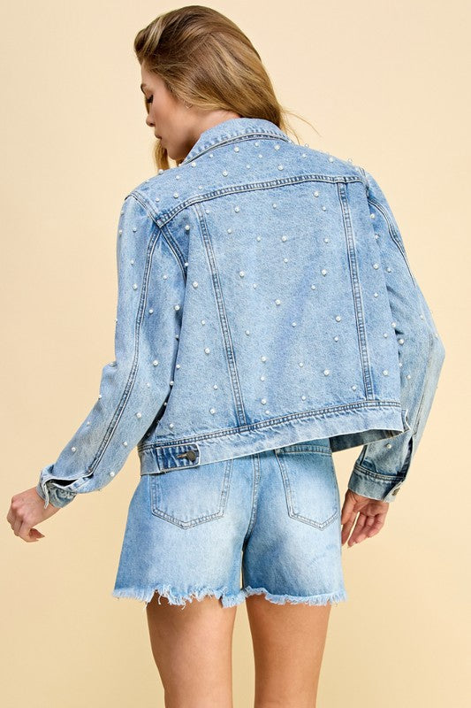 Polished Poise Denim Jacket