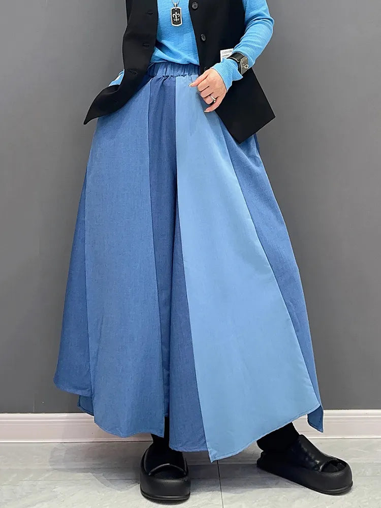 Luxury Haute Couture Extra Wide Leg Trouser Pants