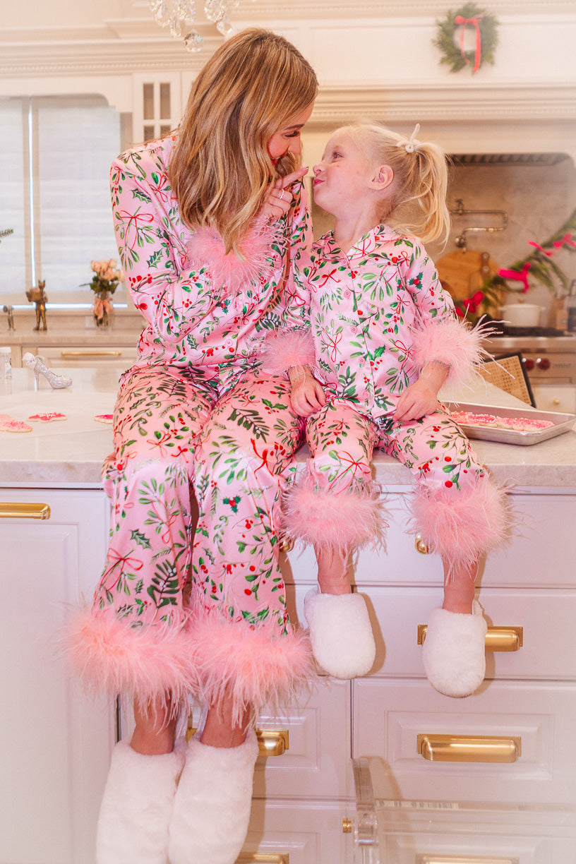 Barbie Pink Christmas Holiday Pajamas