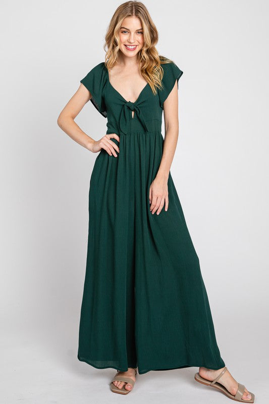 No Limit Jumper in Hunter Green