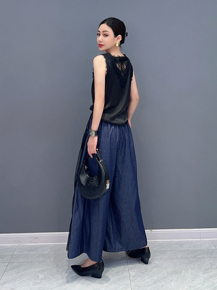 New Comfortable Stylish Casual Wide Leg Pants