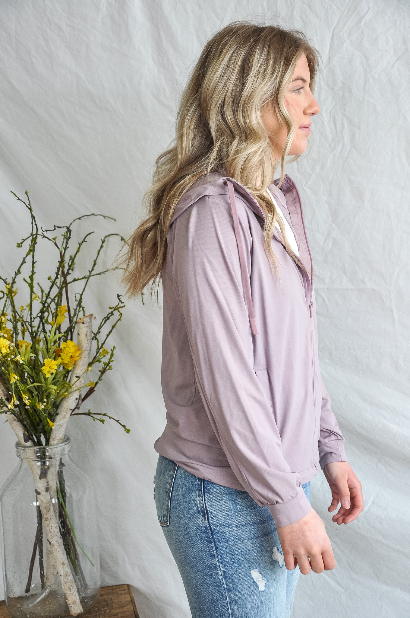 Cool Touch Active Zip Front Jacket