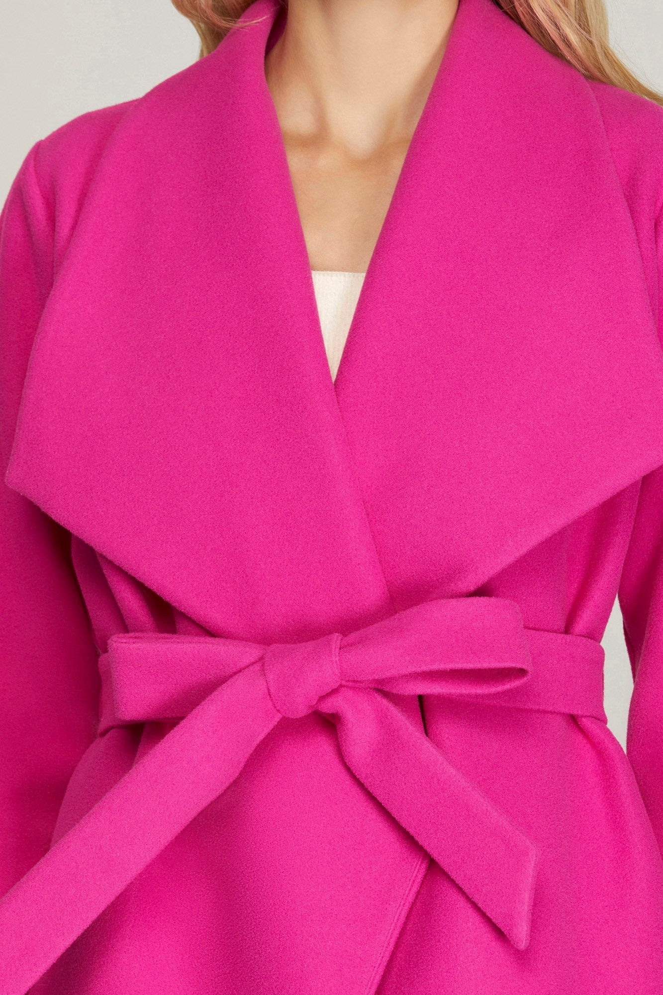 Steady Pace Coat in Pink