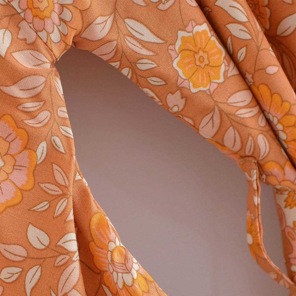 Sienna Sands Boho Floral Print Short Robe