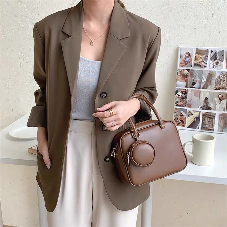 [Ready to ship] 2way square bag with mini pochette 0401