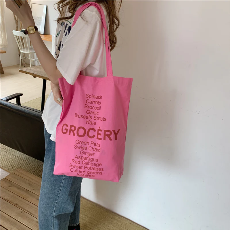 [Domestic immediate delivery] Grocery tote bag 0442