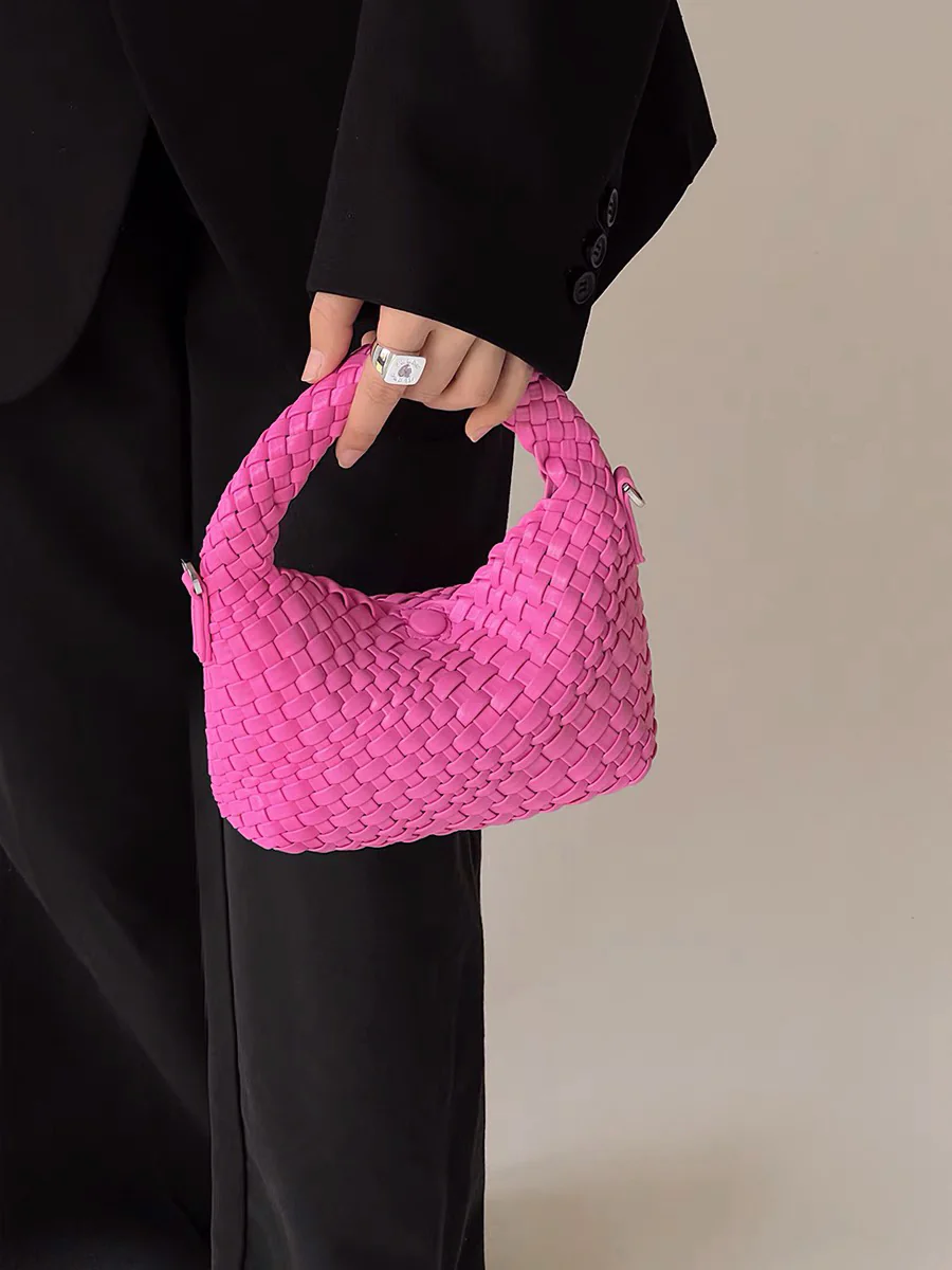 Braided mini shoulder bag 0885
