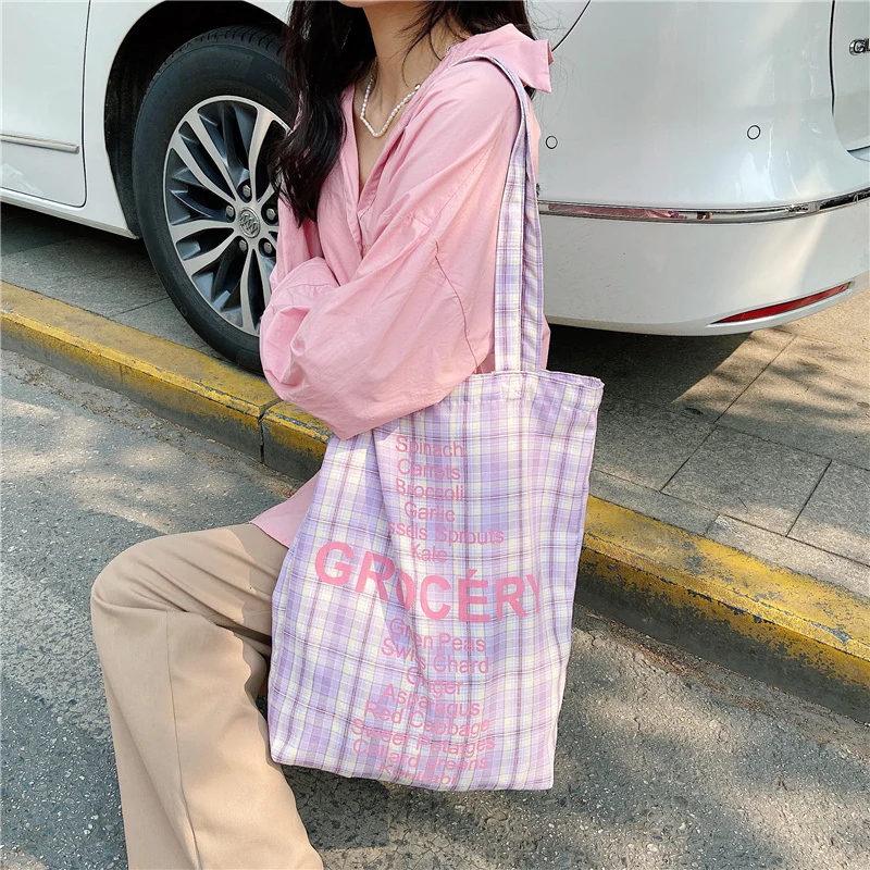 [Domestic immediate delivery] Grocery tote bag 0442