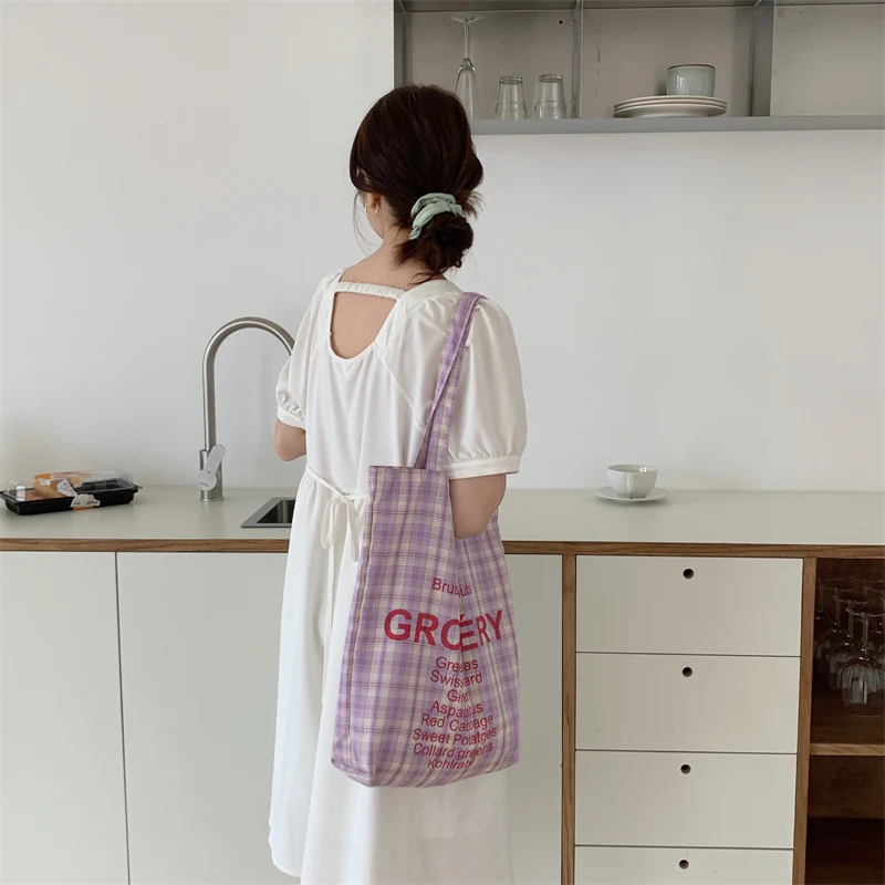 [Domestic immediate delivery] Grocery tote bag 0442