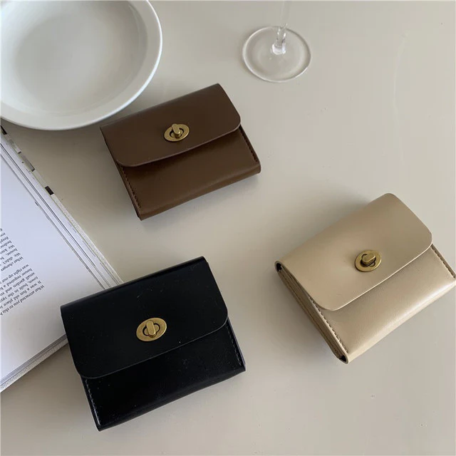 Leather-like coin case 0353