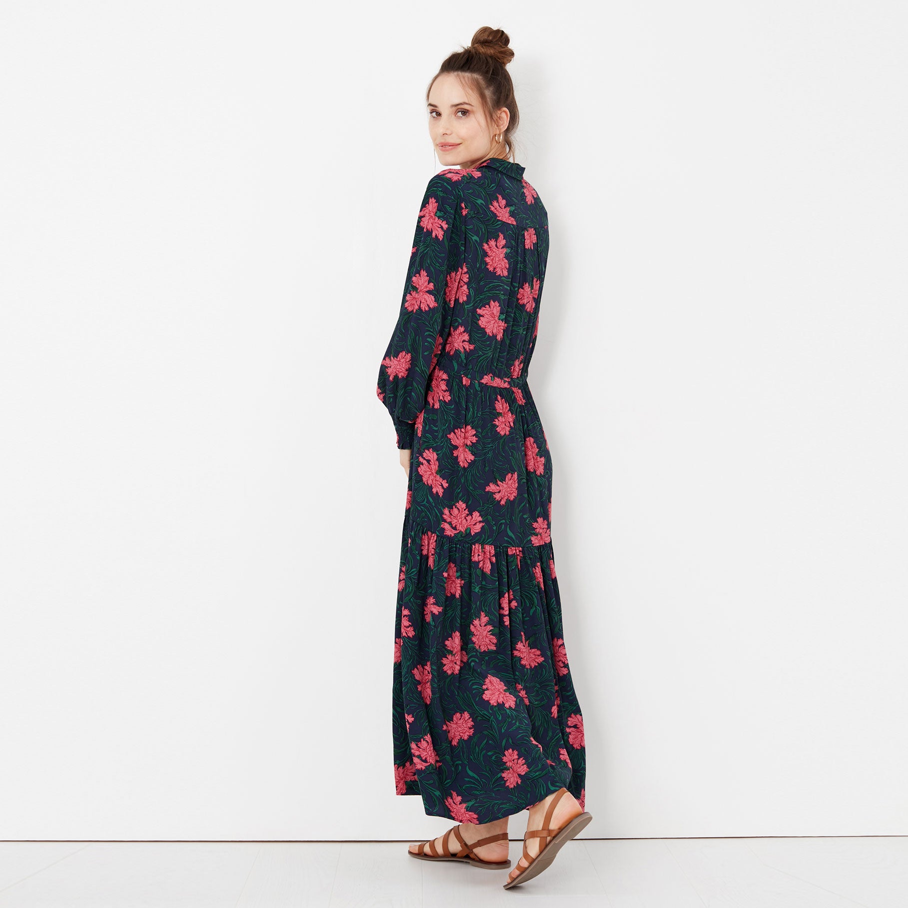 Joules Ladies Harper Shirt Dress With Tier