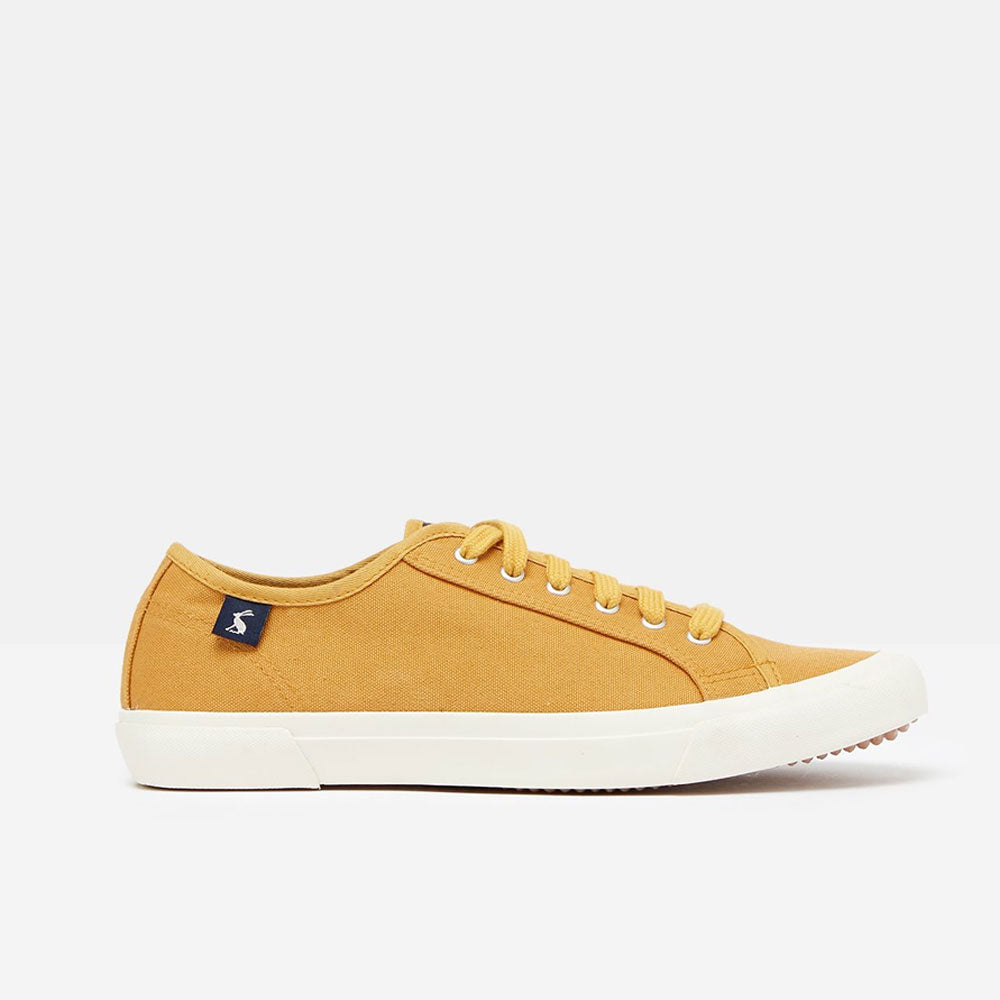 Joules Ladies Organic Coast Pump Lace Up Trainer