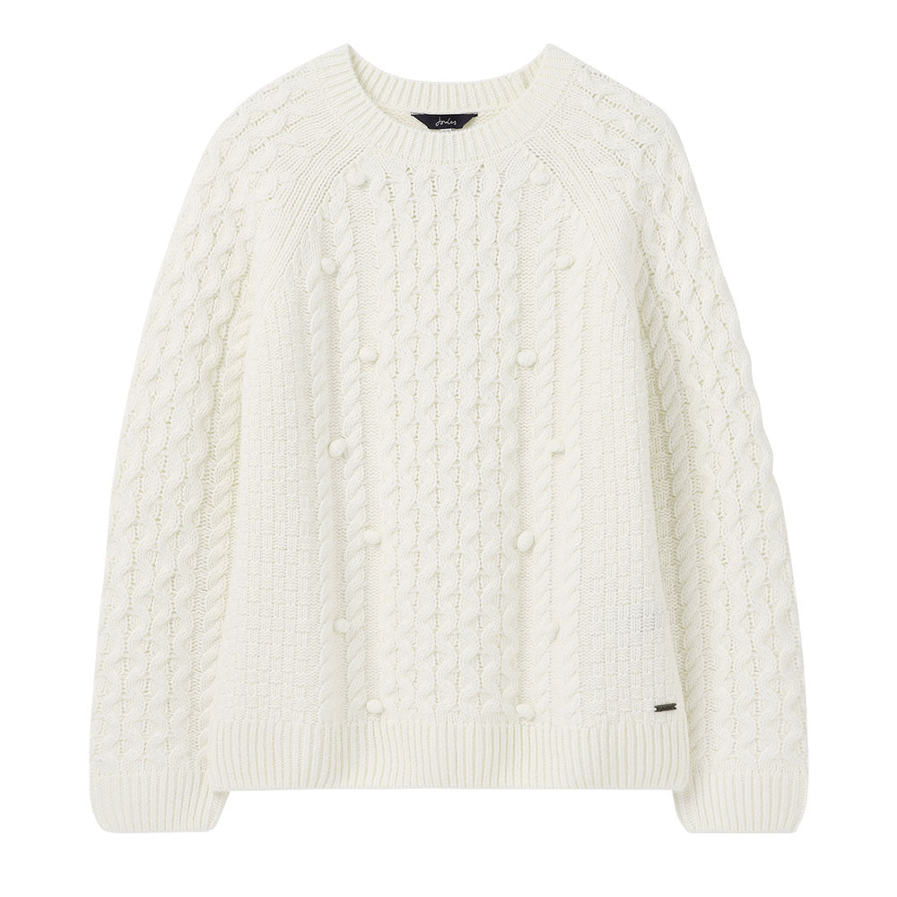 Joules Ladies Mavis Heritage Cable Jumper