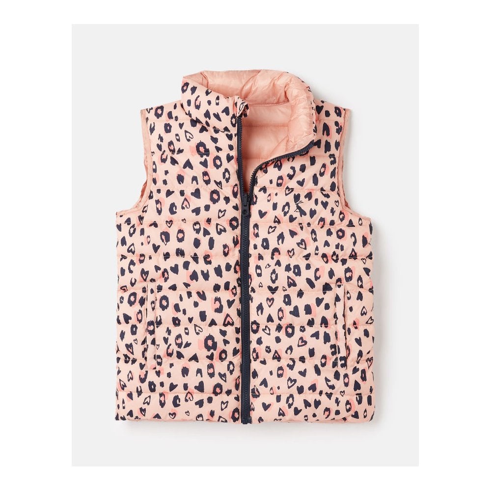 Joules Girls Flip It Reversible Gilet
