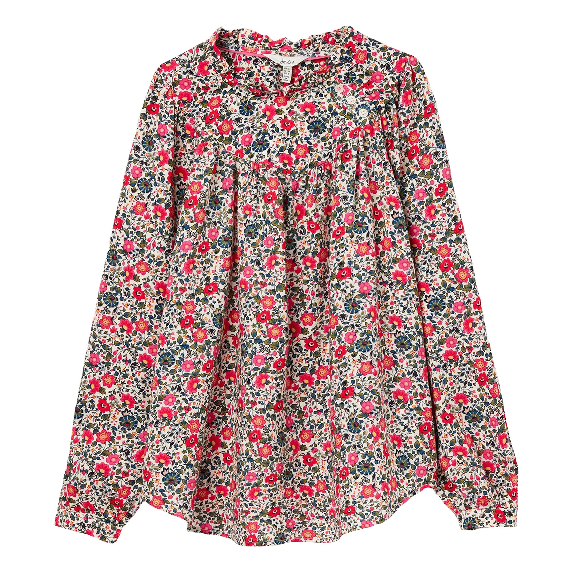 Joules Ladies Arietta Pop Over Voile Blouse