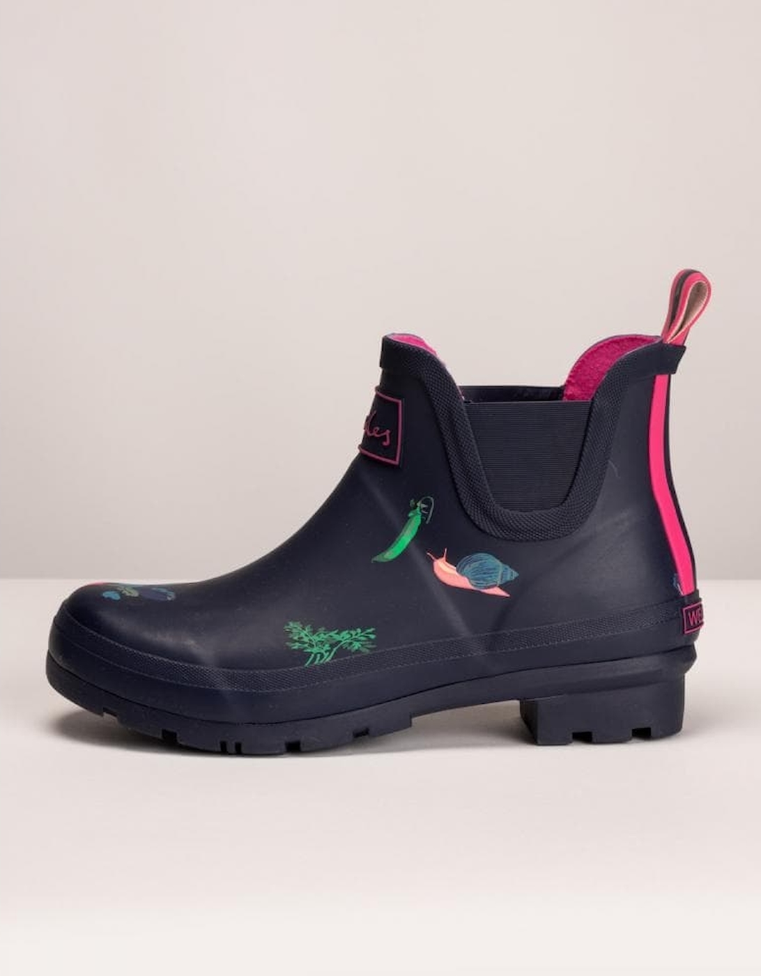 Joules Short Height Printed Welly Wellibob