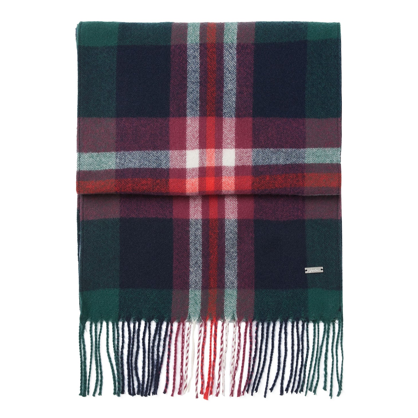 Joules Ladies Bracken Check Warm Handle Scarf