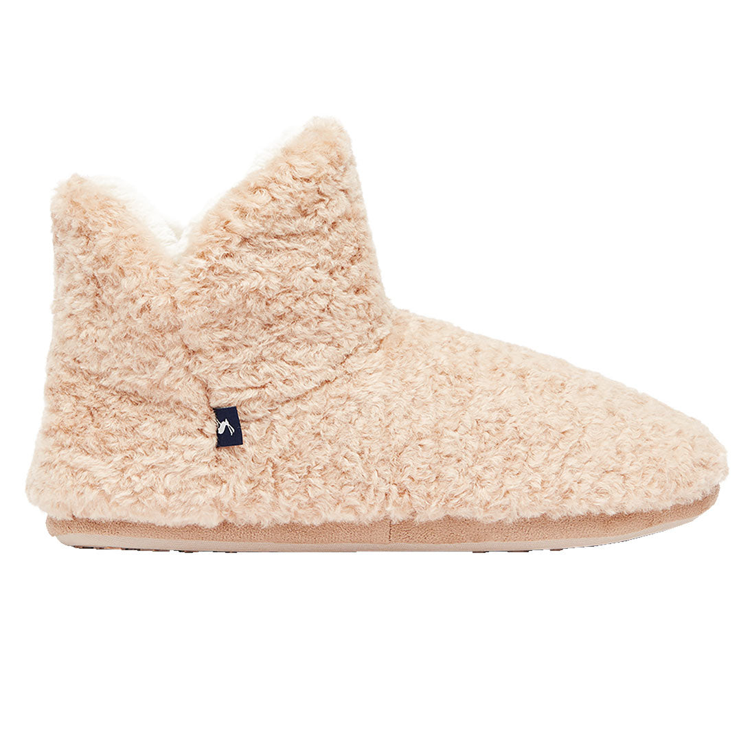 Joules Ladies Cabin Luxe Faux Fur Lined Slipper