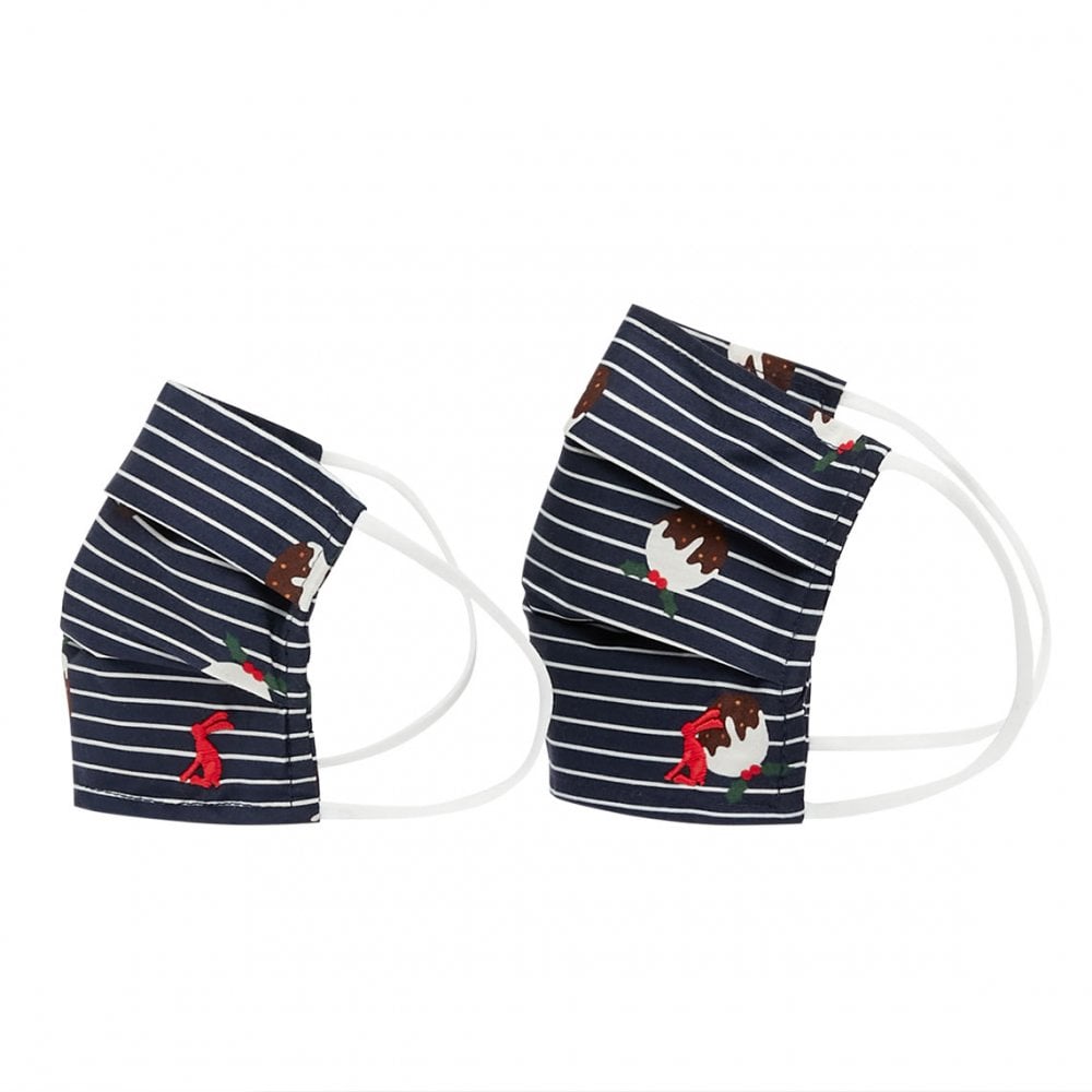 Joules Christmas Family 6-Pack of Face Masks