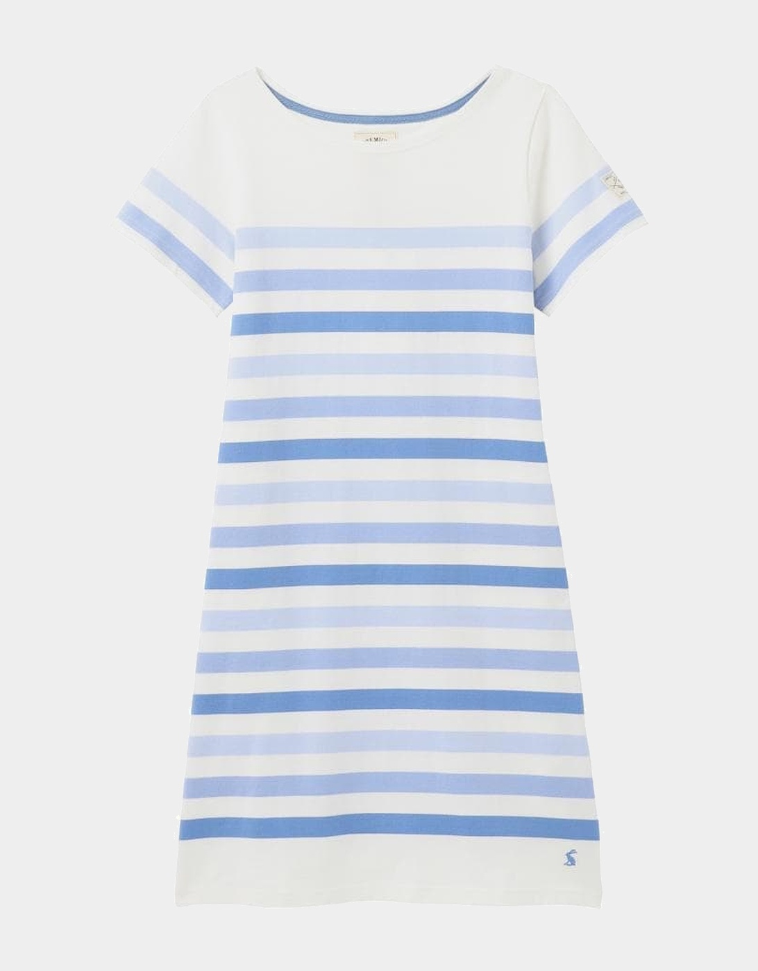 Joules Riviera Printed Jersey Short Sleeve Womens Dress