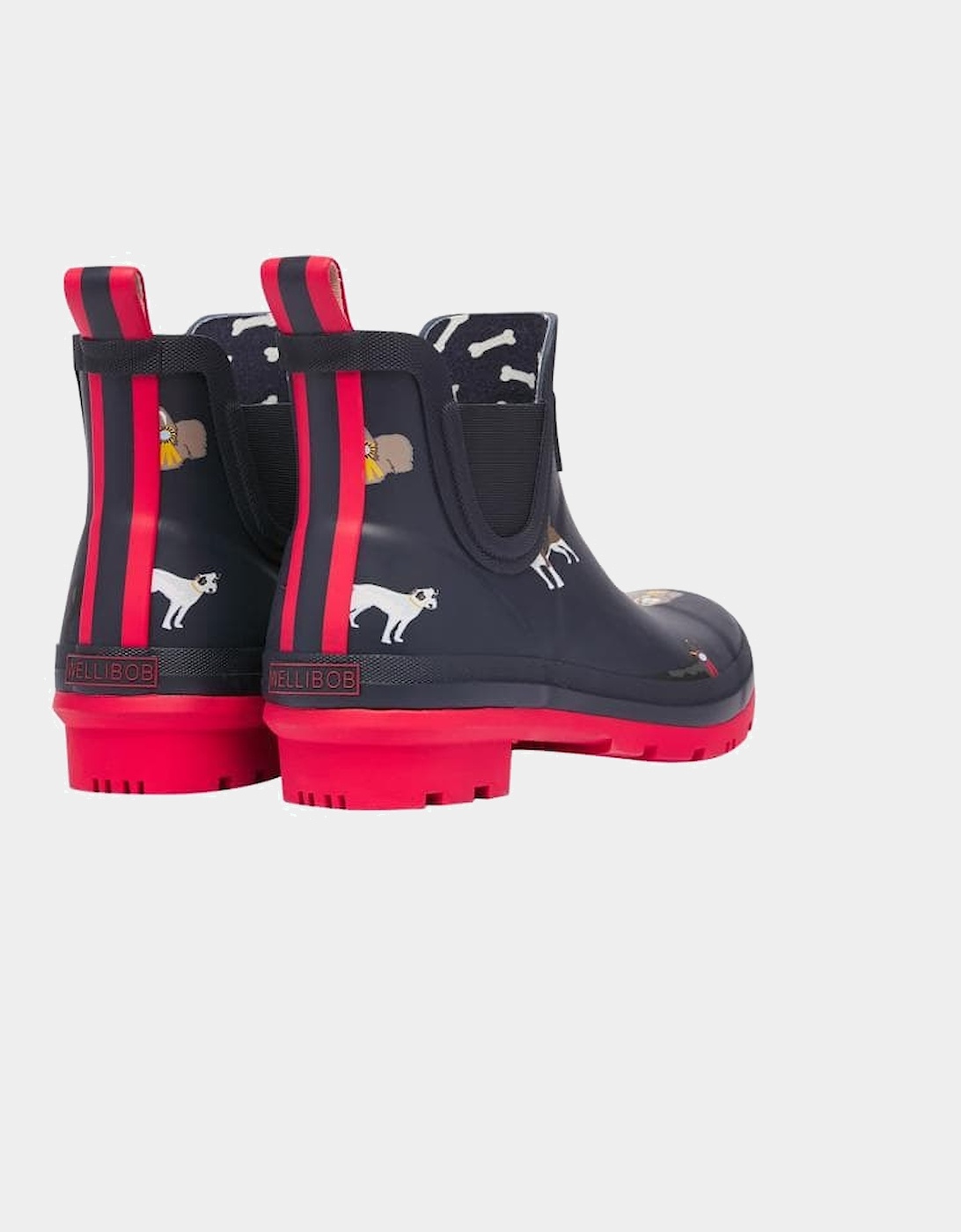 Joules Short Height Printed Welly Wellibob