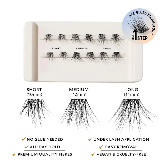 Self-Stick Lash Clusters