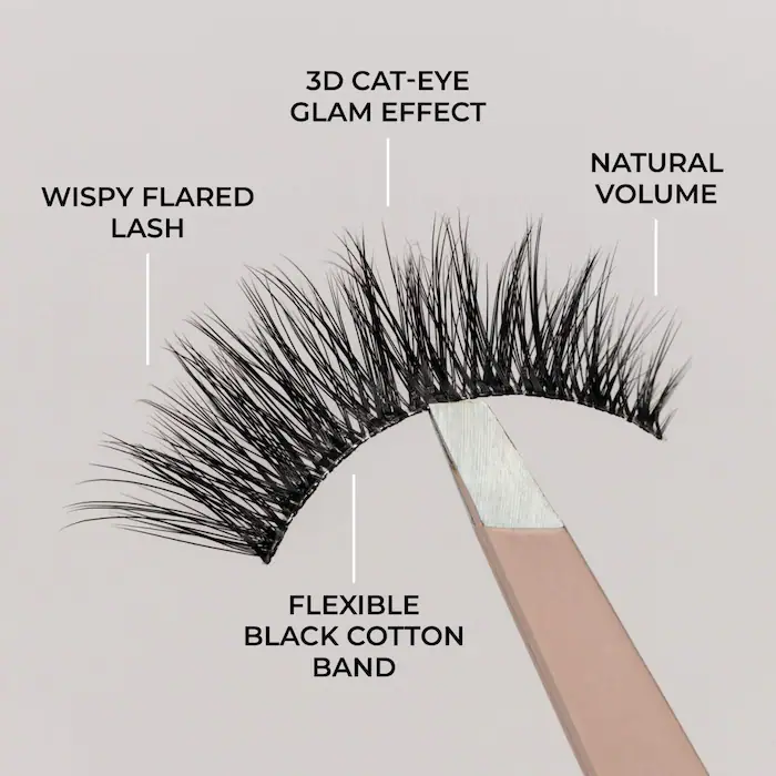 Cruelty-Free Faux Mink Volumizing False Eyelashes