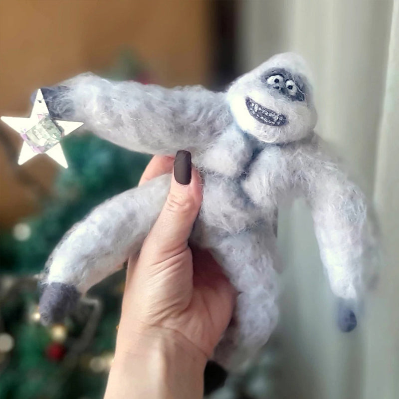 Christmas Tree Topper Abominable Snowman