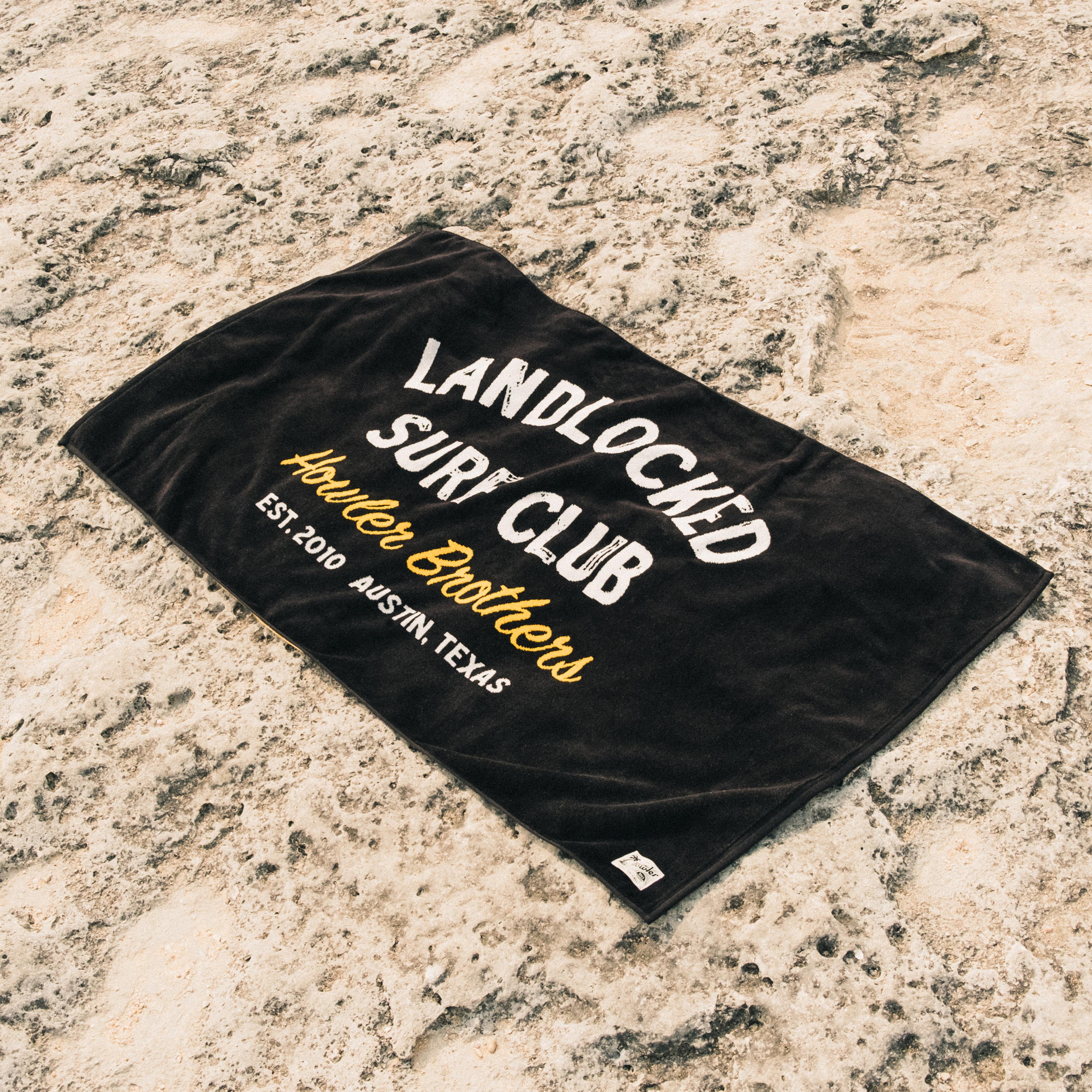 Landlocked Surf Club Beach Towel