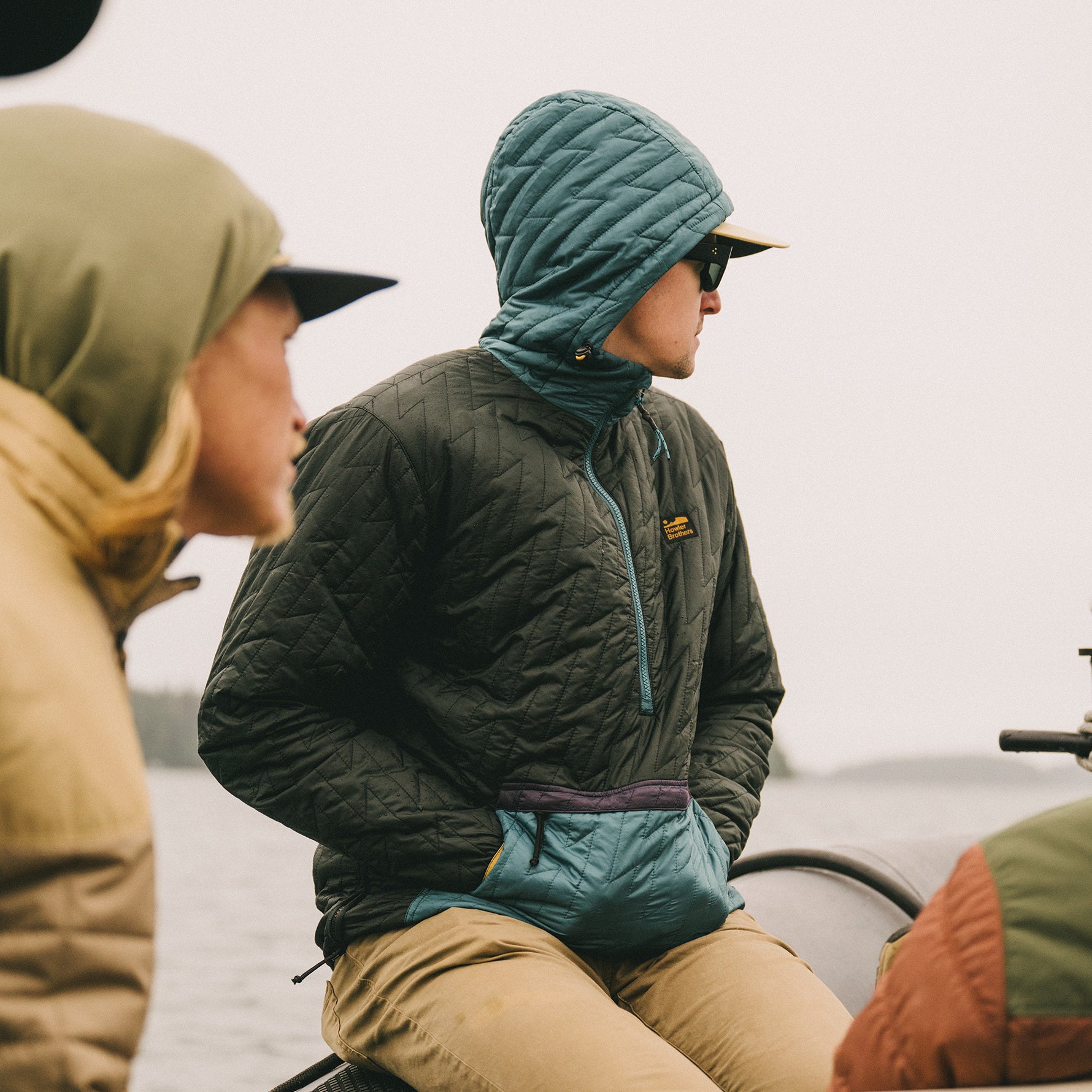 Voltage Quilted Pullover