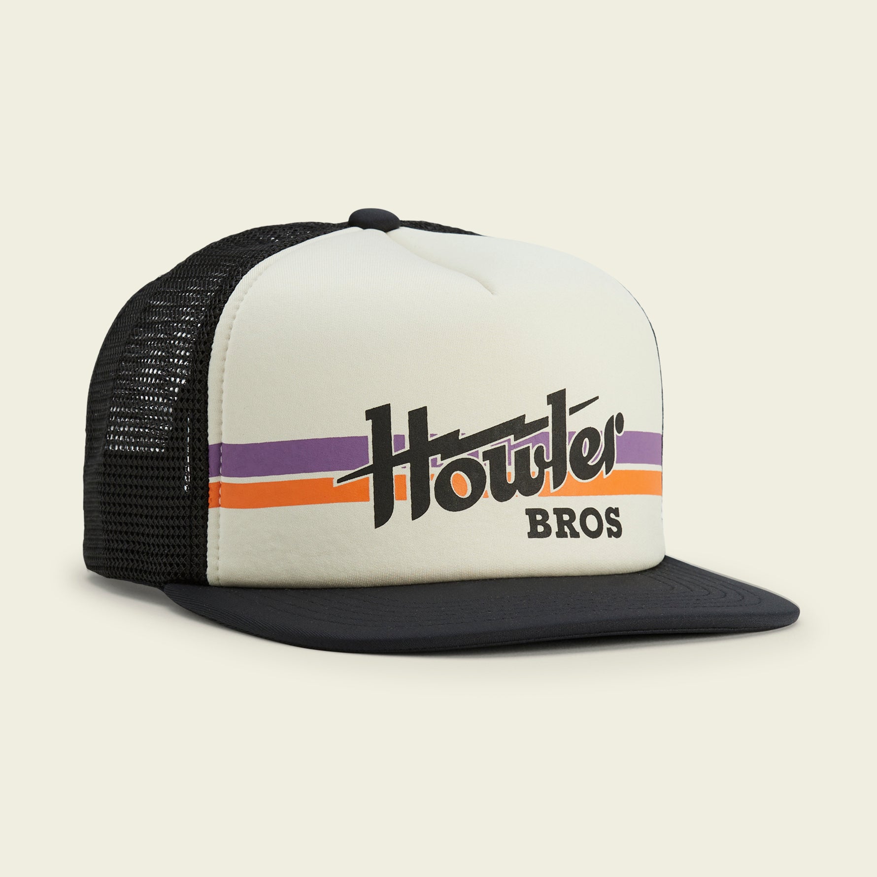 Howler Electric Stripe Snapback : Stone/ Black