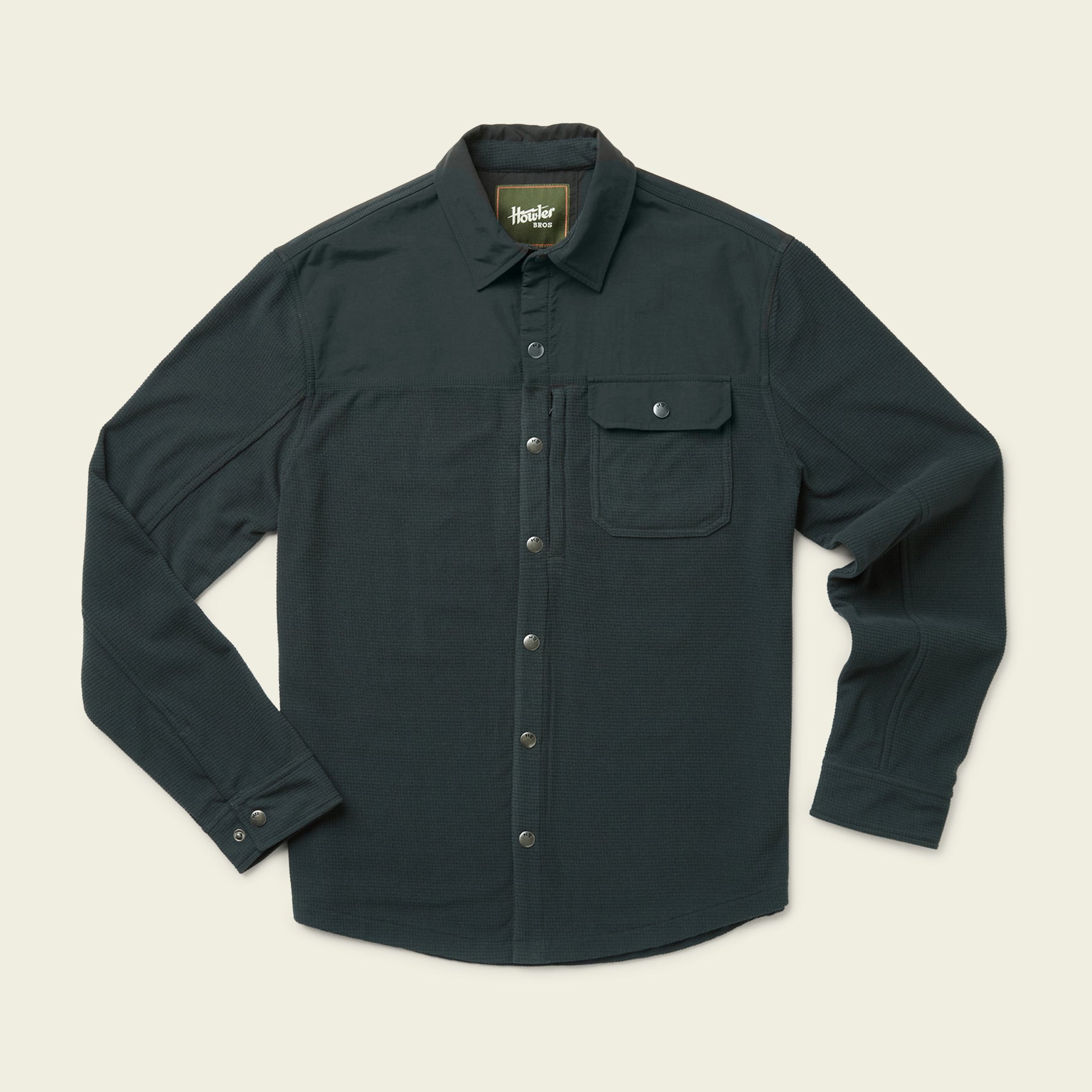 Vapors Grid Fleece Overshirt