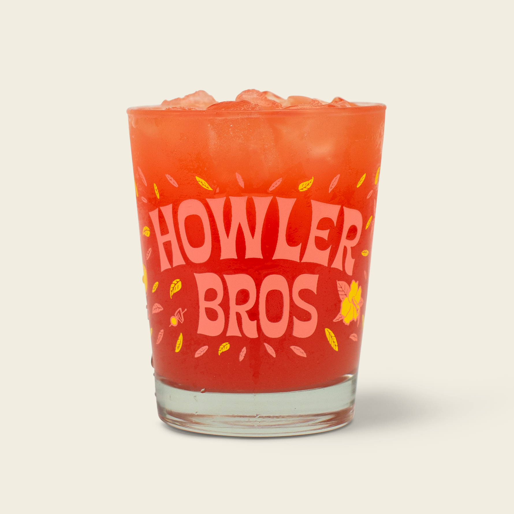 Tiki Time Glass
