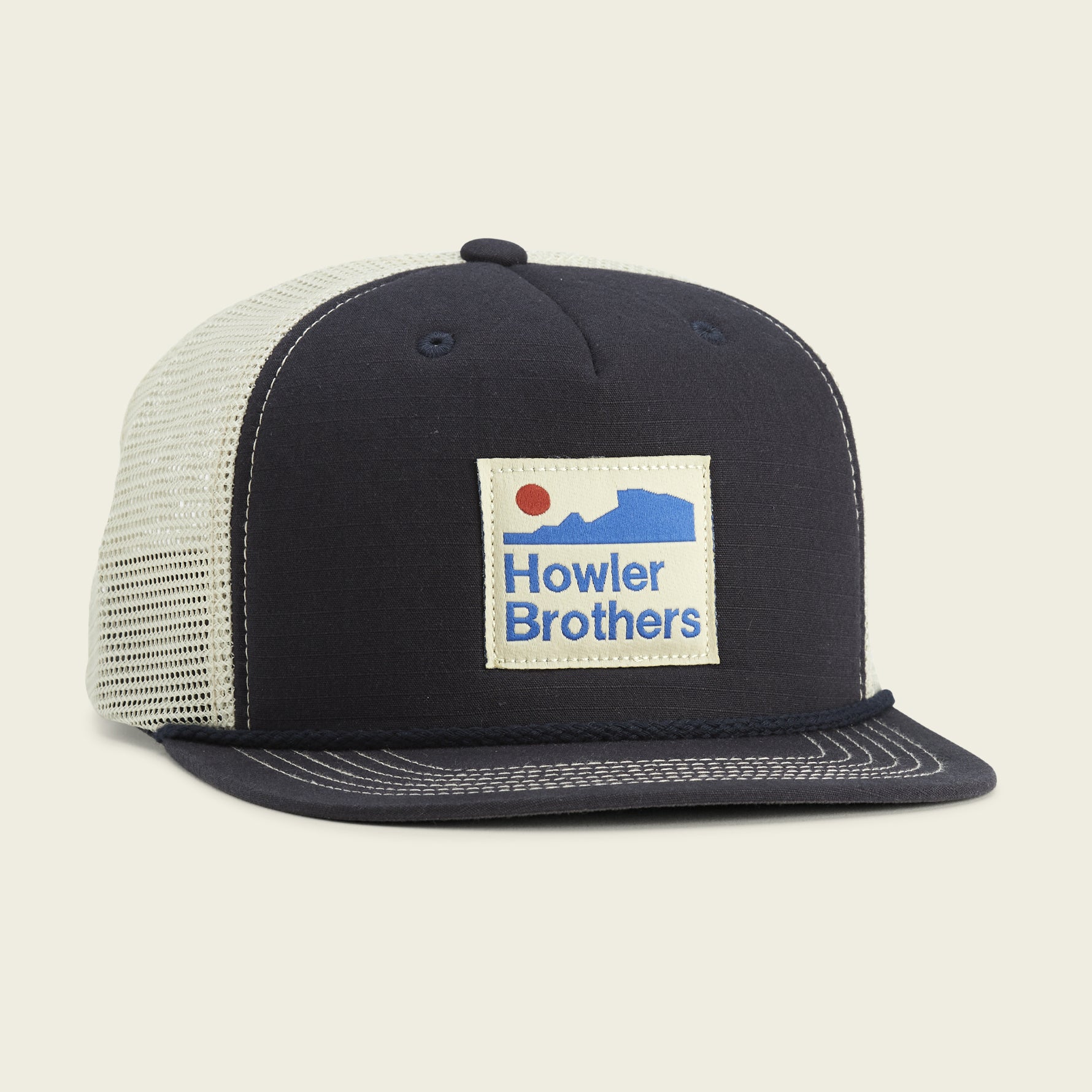Howler Arroyo Snapback : Navy/Stone