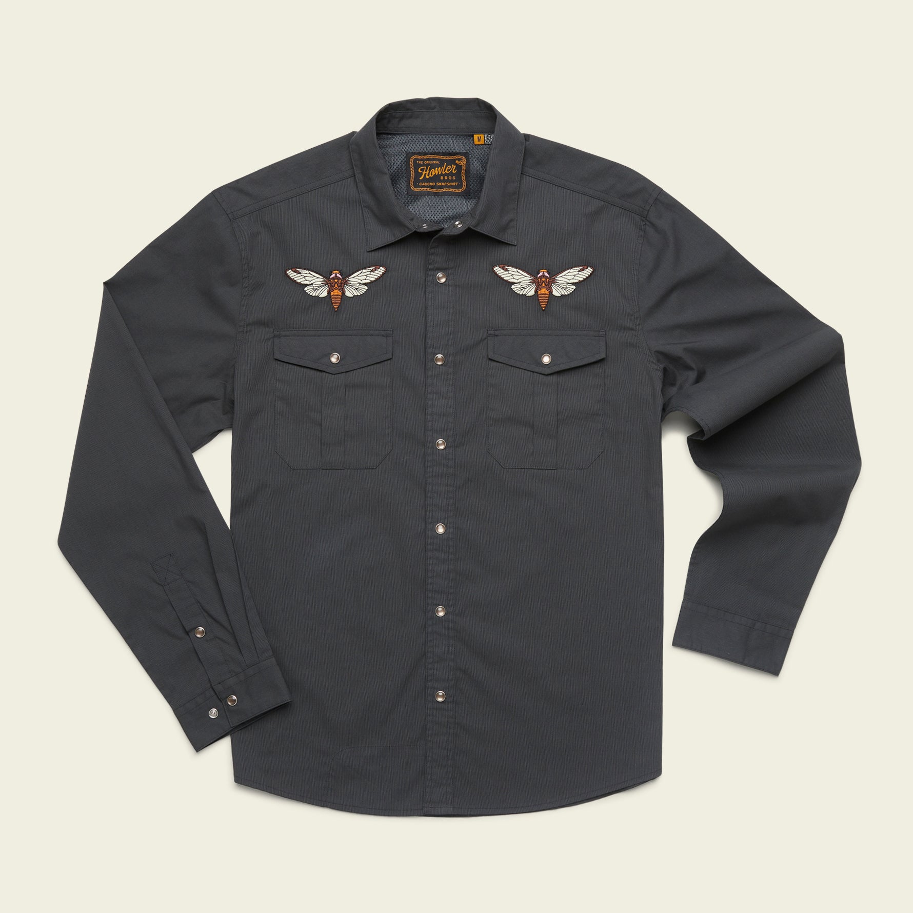 Twilight Flight Gaucho Snapshirt : Cicadas