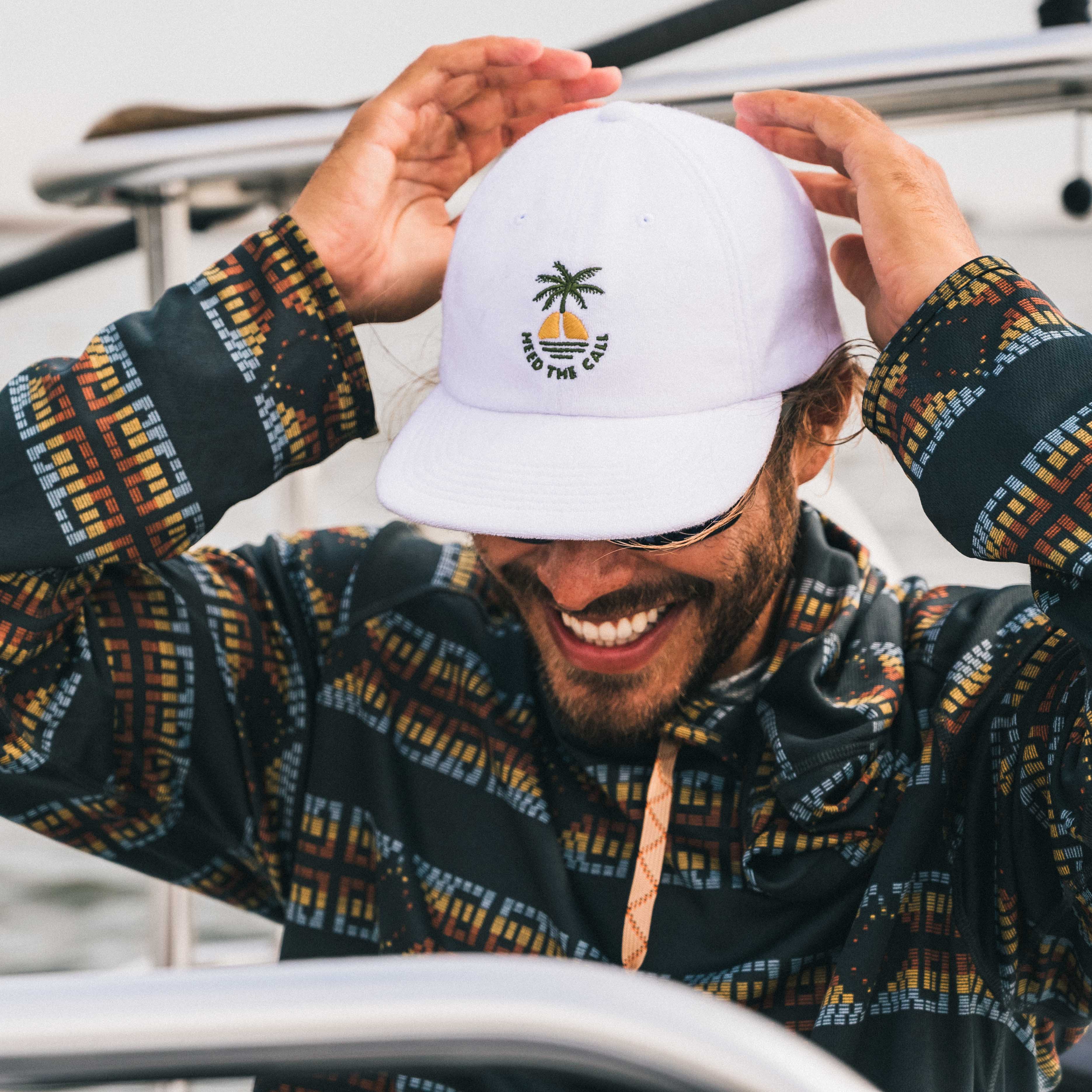 Sunset Palm Terry Strapback