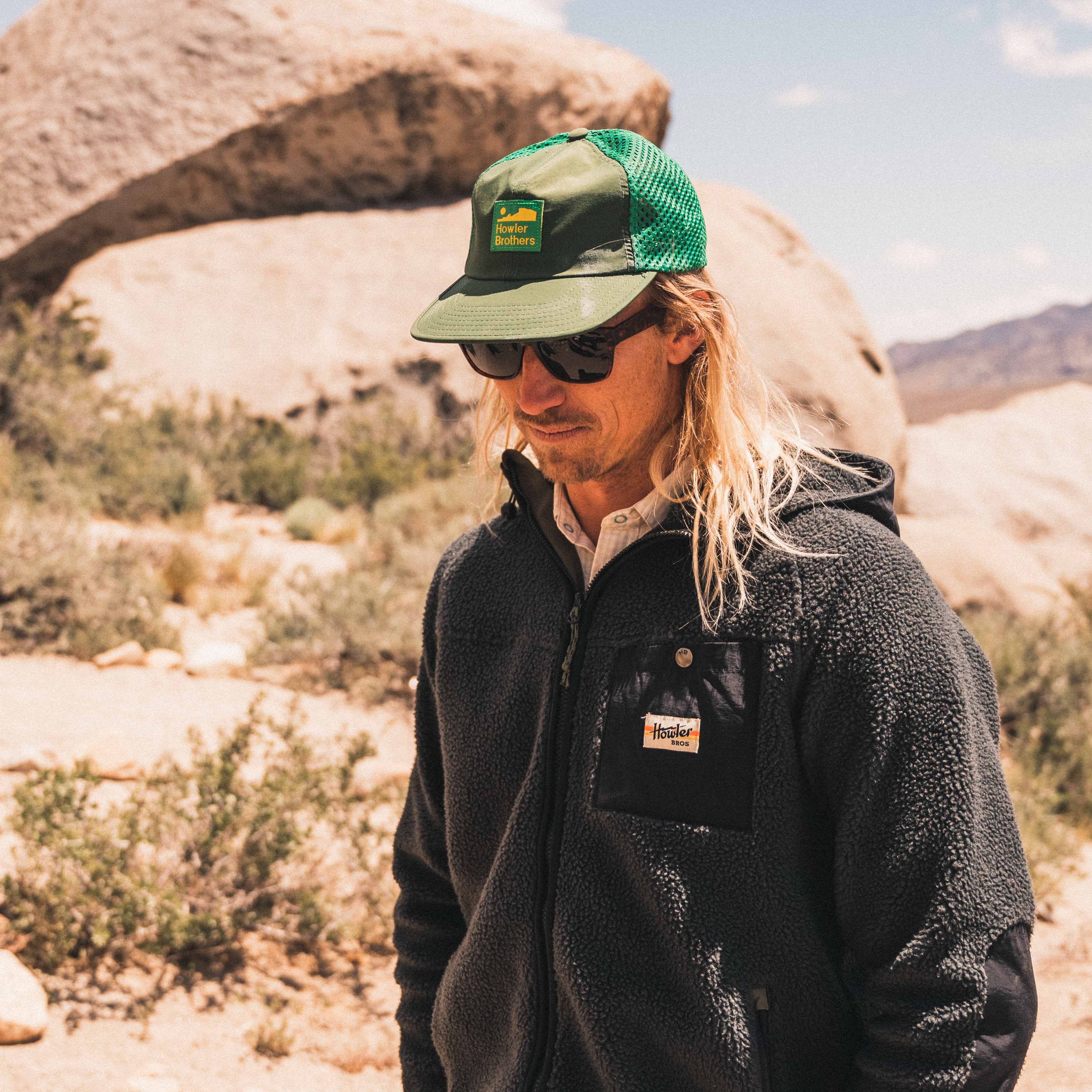 Howler Arroyo Tech Strapback : Kelly Green