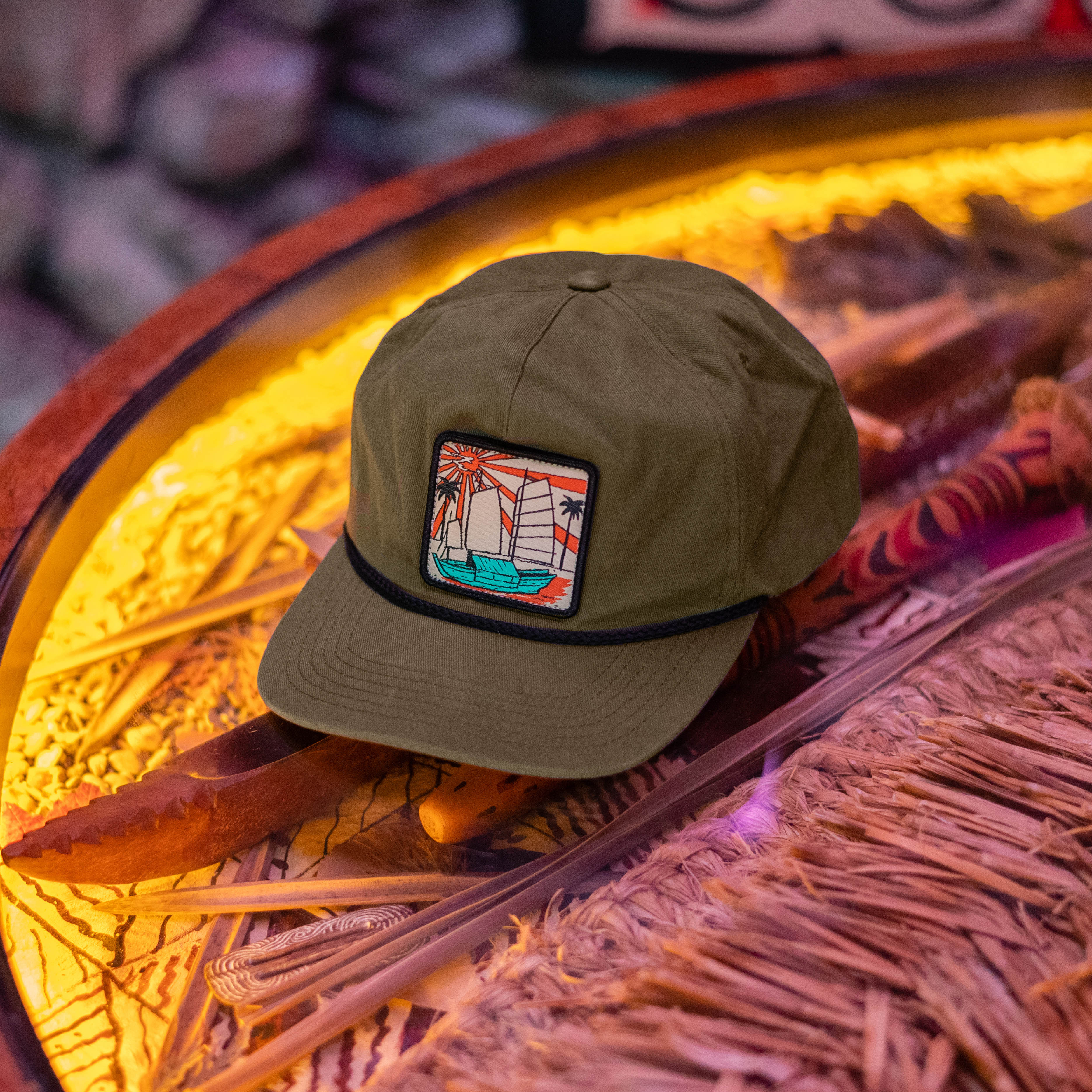 Howler x Tiki Tatsu-Ya Boat Snapback