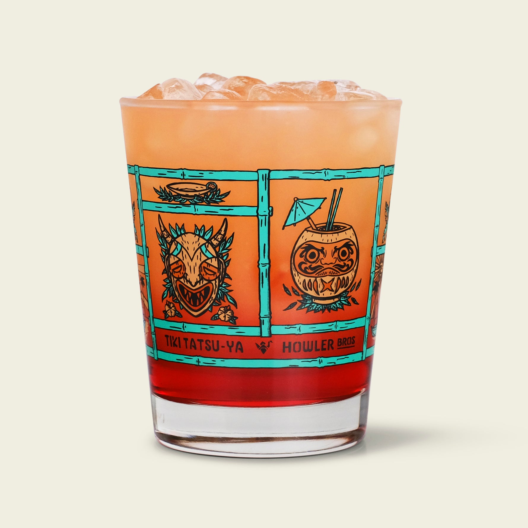 Howler x Tiki Tatsu-Ya Mai Tai Glass
