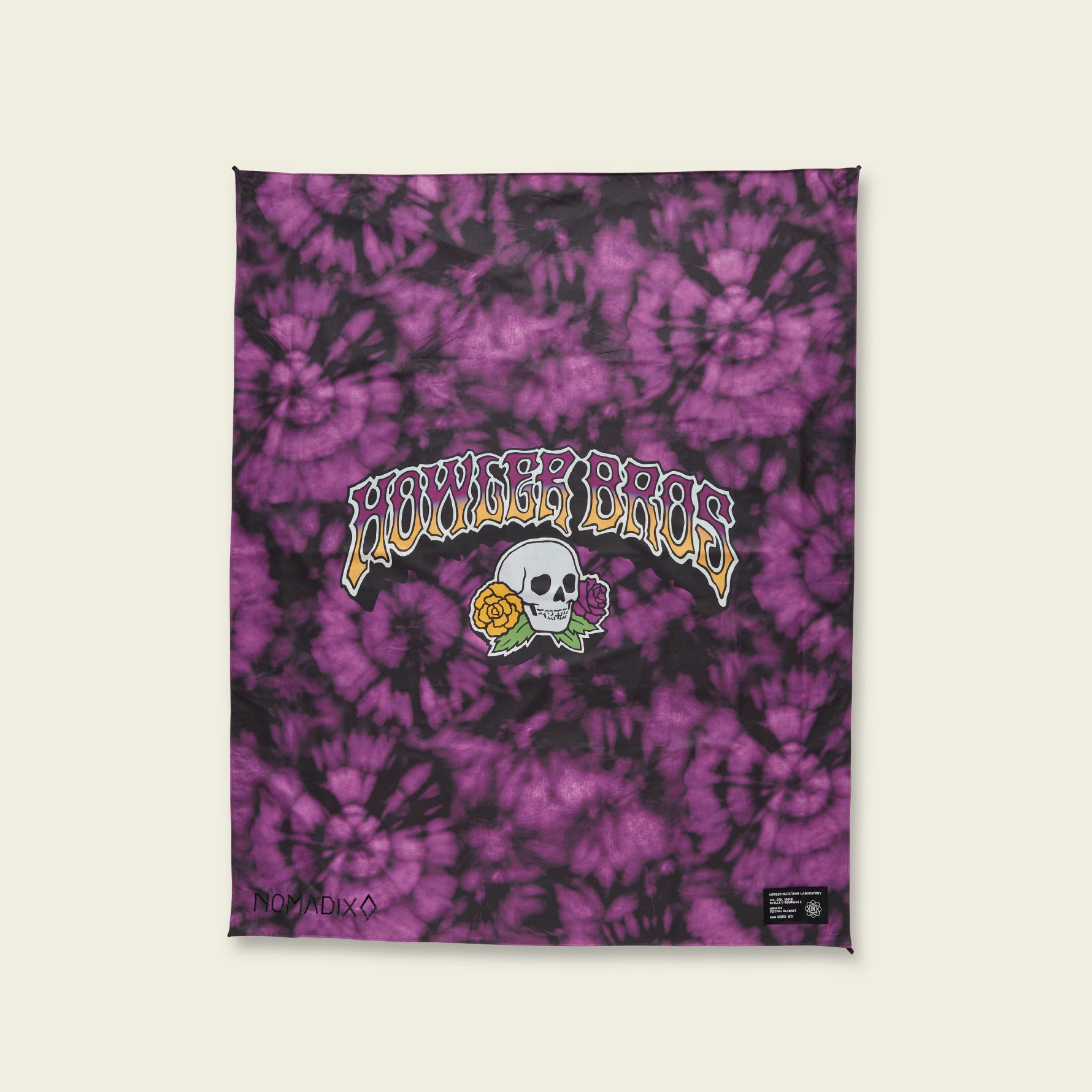 Skulls n' Begonias Festival Blanket
