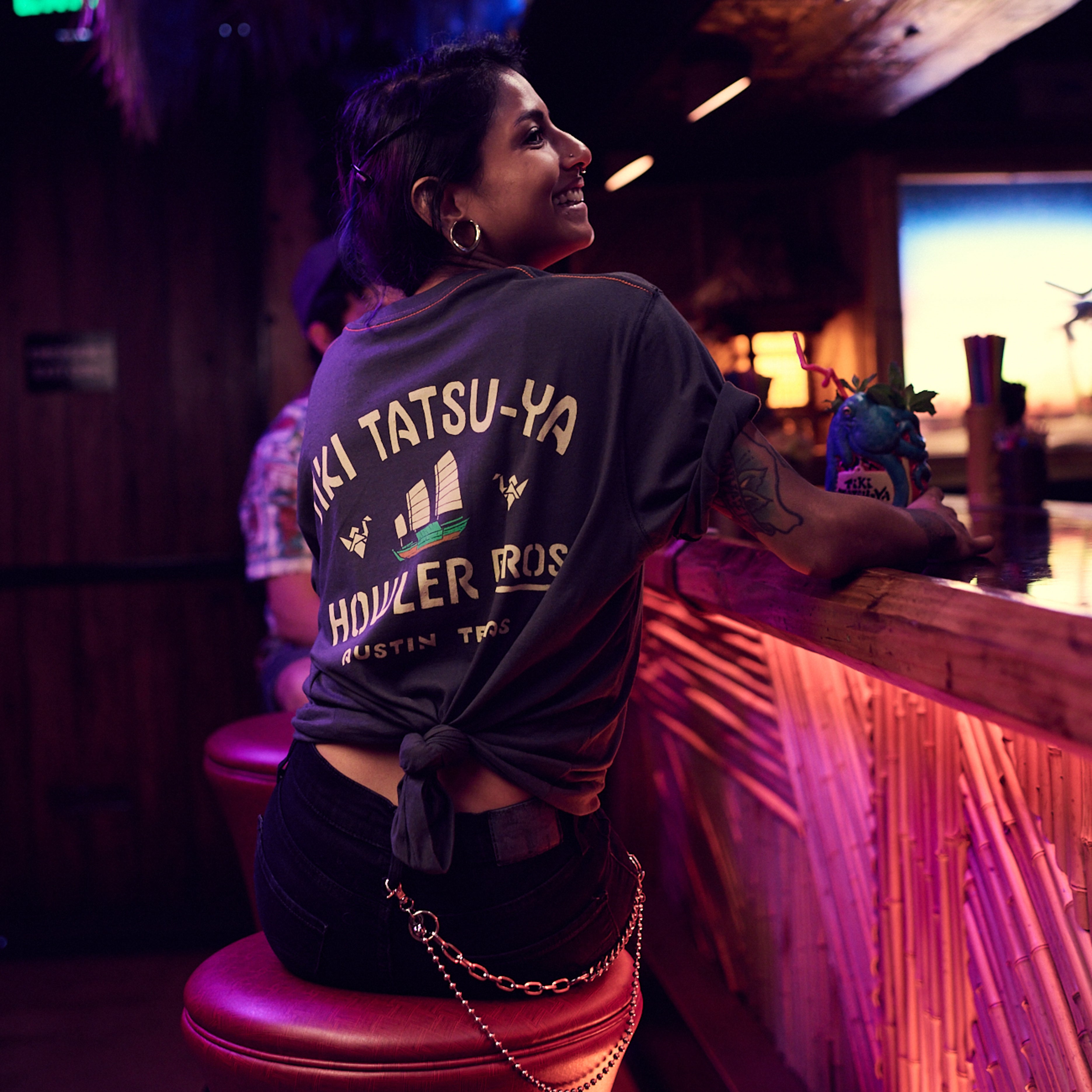 Howler x Tiki Tatsu-Ya Cotton T-Shirt