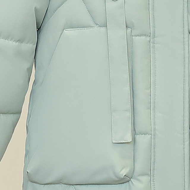 Women's Puffer Jacket Hiking Jacket Hiking Windbreaker Winter Outdoor Thermal Warm Windproof Outerwear Winter Jacket Full Length Visible Zipper Fishing Camping / Hiking / Caving Traveling