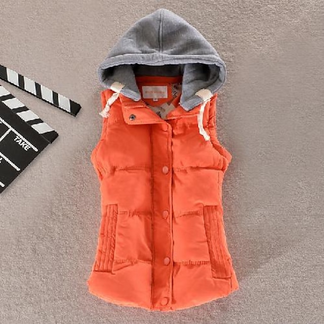 Women's Puffer Vest Winter Sleeveless Puffer Jacket Thermal Warm Parka