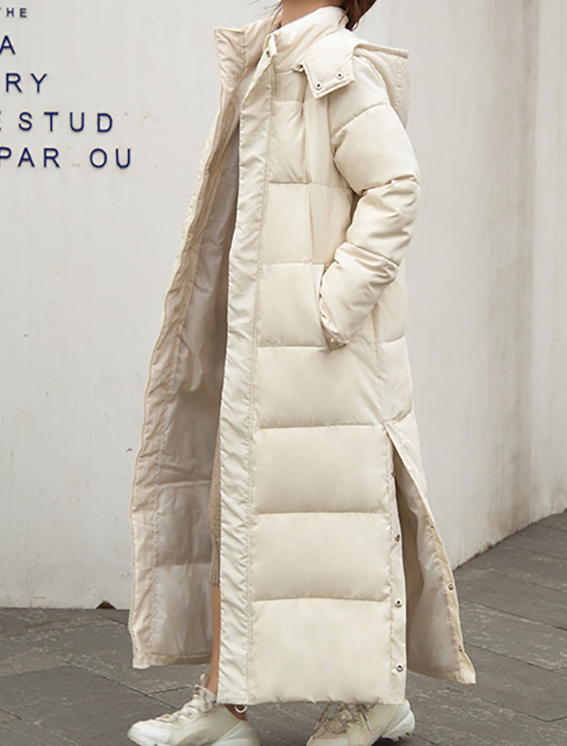 Women's Winter Jacket Puffer Jacket Coat Parka Street Daily Going out Winter Fall Long Coat Regular Fit Warm Breathable Casual Jacket Long Sleeve