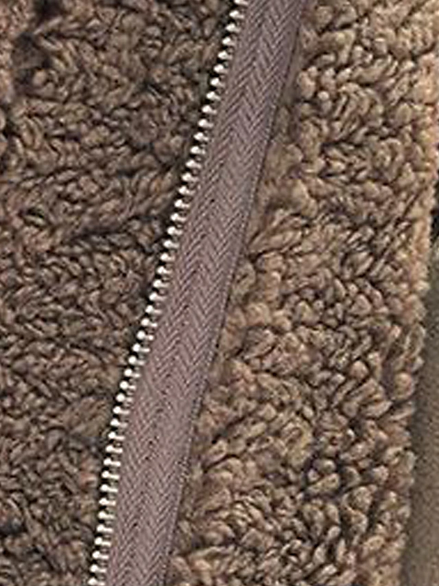 Women's Shearling Vest Fleece Teddy Vest Reversible Sherpa Jacket Winter Coat Warm Windproof Gilet Zipper Fleece Lined Sleeveless Jacket Outerwear Fall Black Coffee