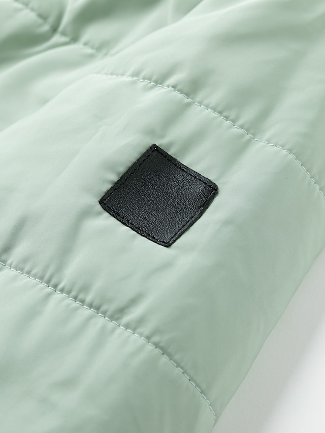 Women's Puffer Jacket Winter Windproof Jacket Winter Coat Comfortable Street Casual Daily Zipper Pocket Hoodie Casual Street Style Plain Regular Fit Outerwear Long Sleeve Winter Fall Green