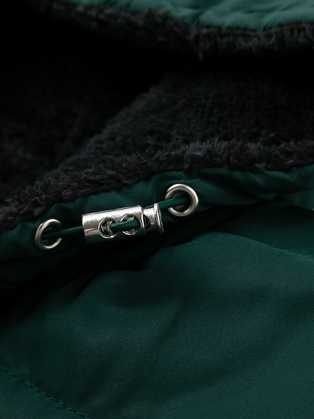 Women's Puffer Jacket Winter Jacket Winter Coat Warm Windproof Street Casual Daily Zipper Pocket Zipper Hoodie Casual Street Style Plain Regular Fit Outerwear Long Sleeve