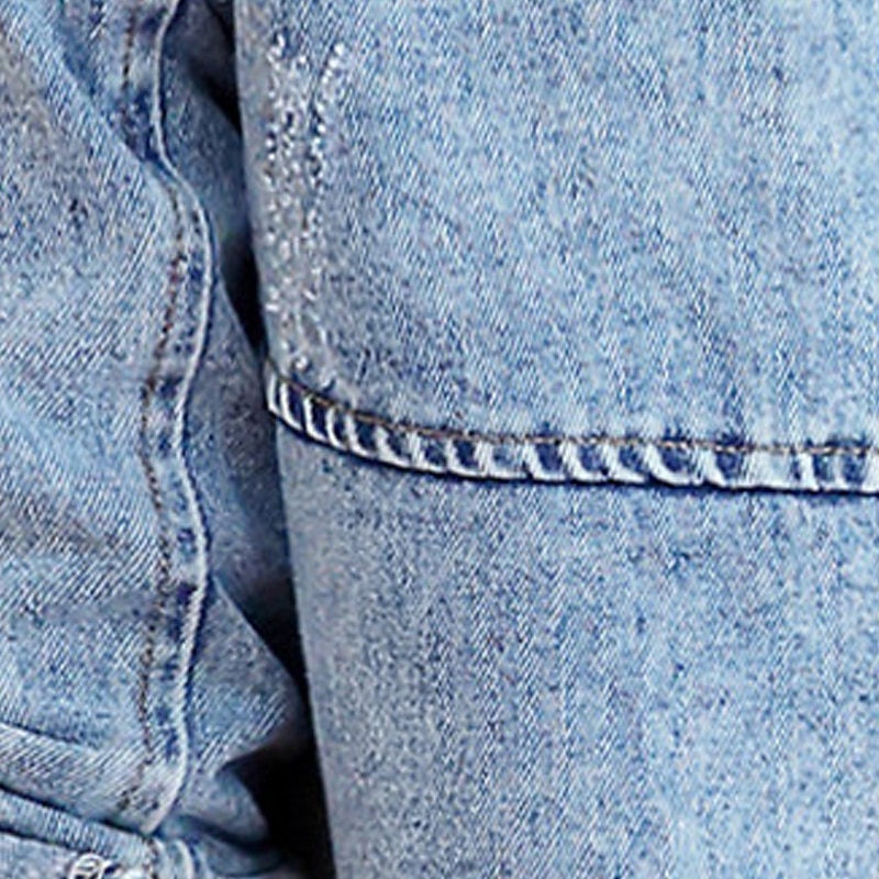 Women's Denim Jacket Outdoor Street Daily Spring Fall Long Coat Regular Fit Breathable Casual Jacket Long Sleeve